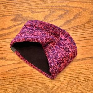 "Champion" headband, pink & purple, EUC